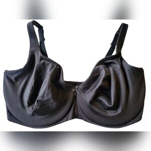 CACIQUE Unlined Full Coverage Bra Black Size 38G🪷